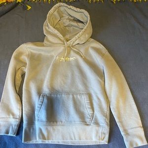 Blue Hollister hoodie